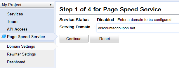 page-speed-service-domain