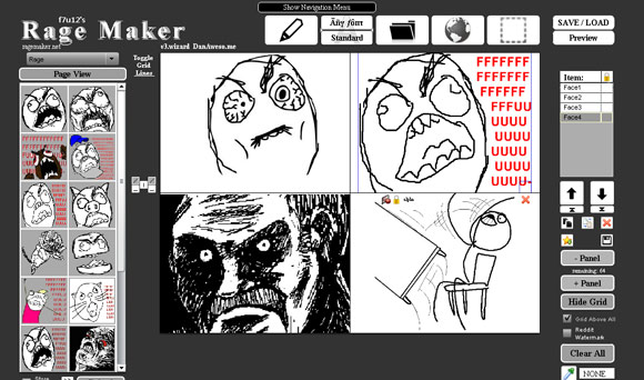 Rage Maker - Online Rage Comic Maker