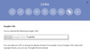 How to Set Custom URL for Google Plus Profile