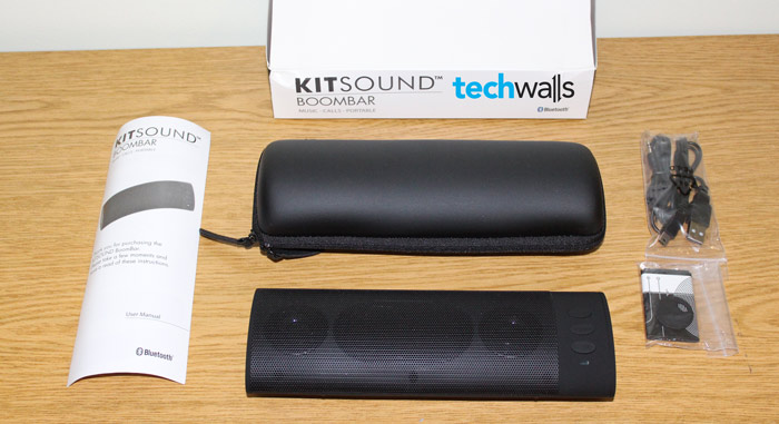 kitsound boombar bluetooth speaker