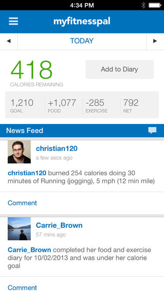 myfitnesspal