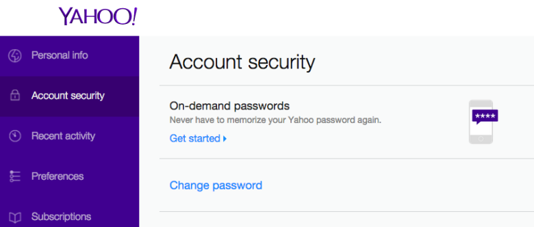Yahoo-on-demand-passwords