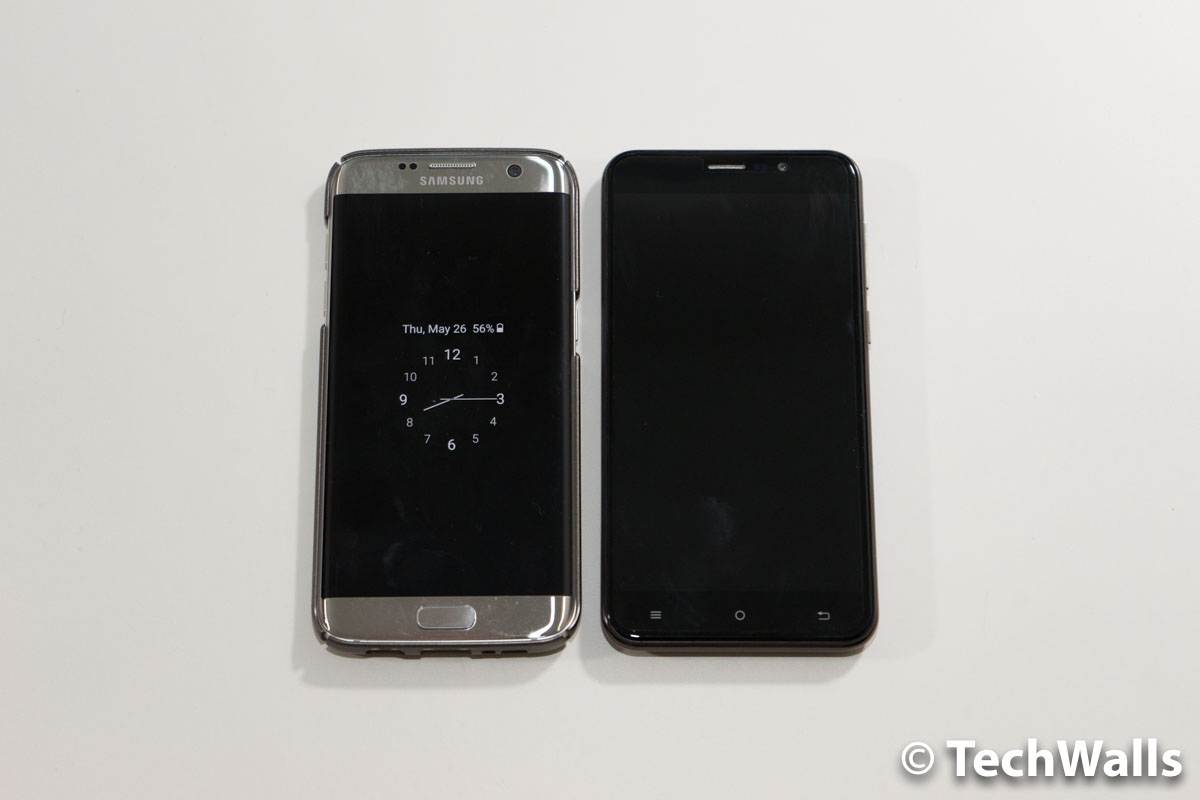 Samsung Galaxy S7 Edge and Cubot Note S