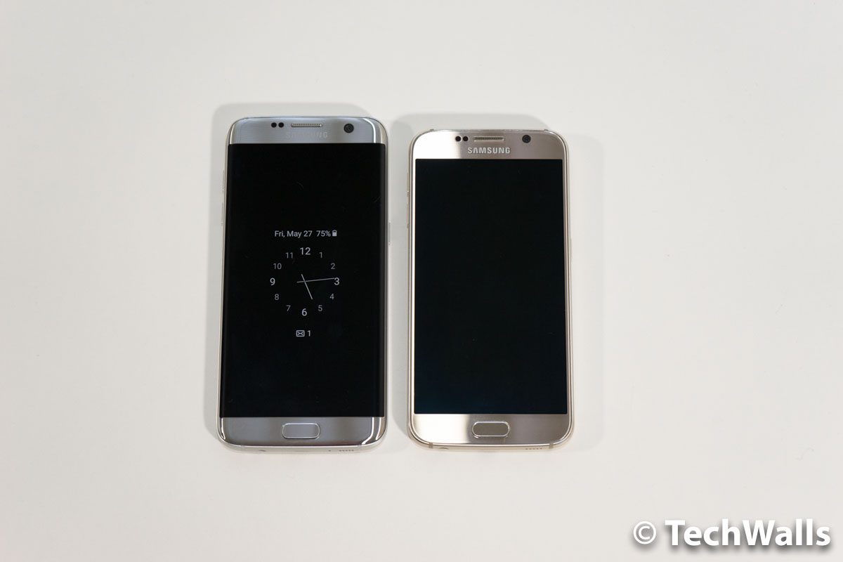 Samsung Galaxy S7 Edge and Samsung Galaxy S6