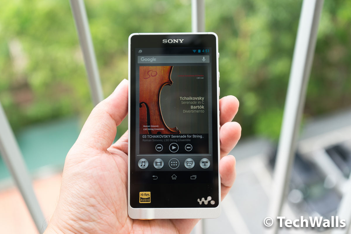 Sony Walkman NW-ZX1 Lossless Audio Player Review Sony Walkman NW-ZX1 Lossless Audio Player Review