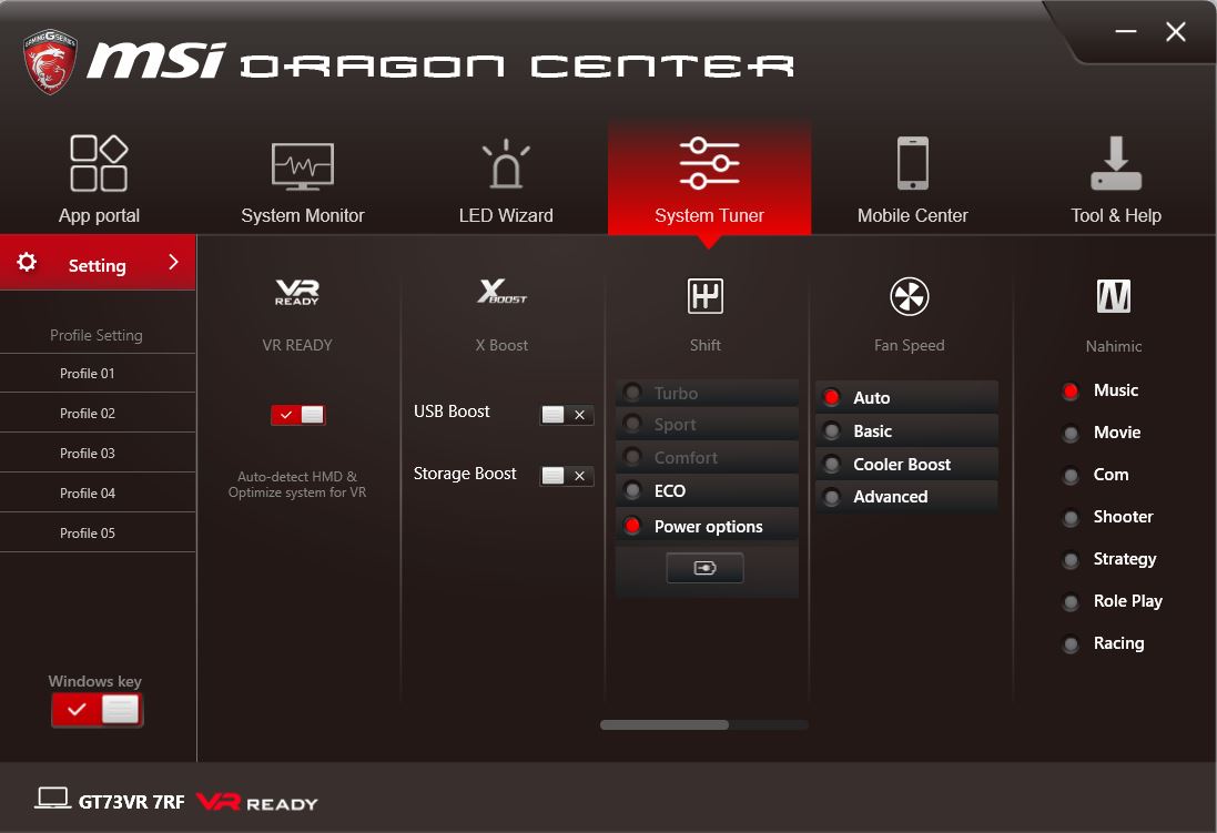 download msi dragon center