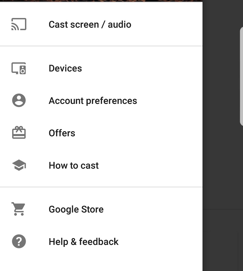 home control missing from google home app