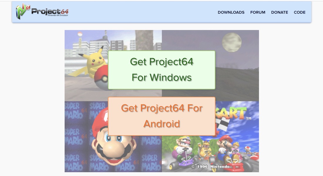N64 Emulators - Download Nintendo 64 - Emulator Games
