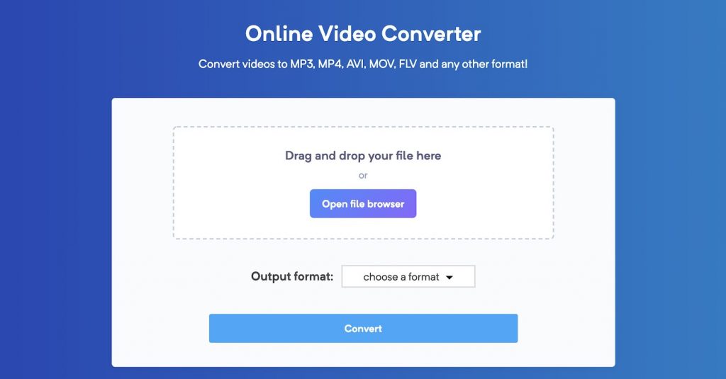 Online Video Converter - Free Convert Video Online