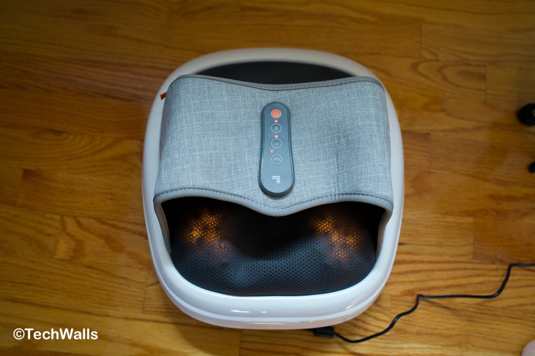 Sharper Image - Shiatsu Foot Massager - White