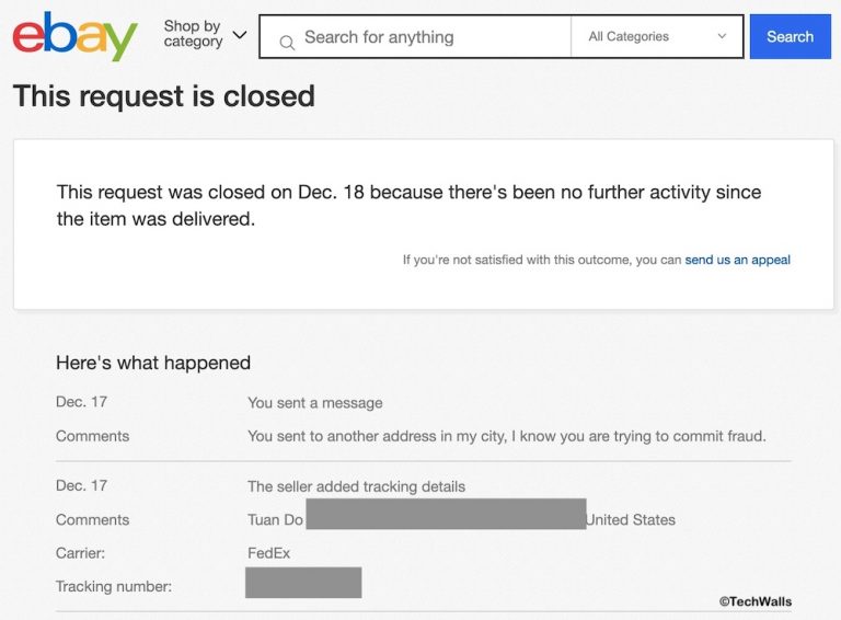 TOPIC EBAY CLOSED CLAIM ISSUED REFUND NOW SELLER IS ASKING FOR ITEM visual data 3