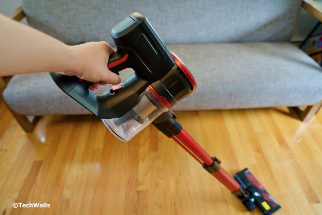 MOOSOO K17 Cordless Stick Vacuum Cleaner Review TechWalls