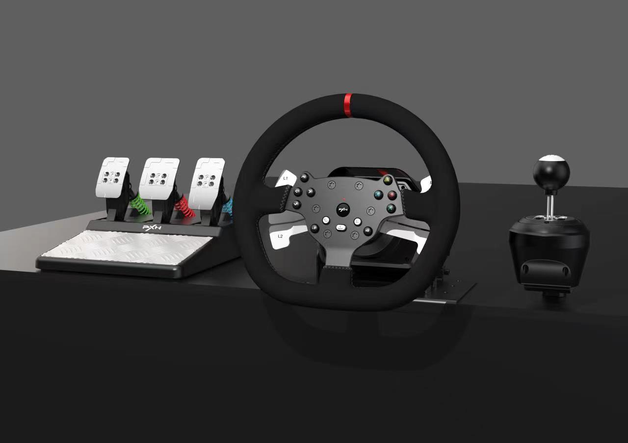 The V10 racing wheel shows the future of PXN - TechWalls