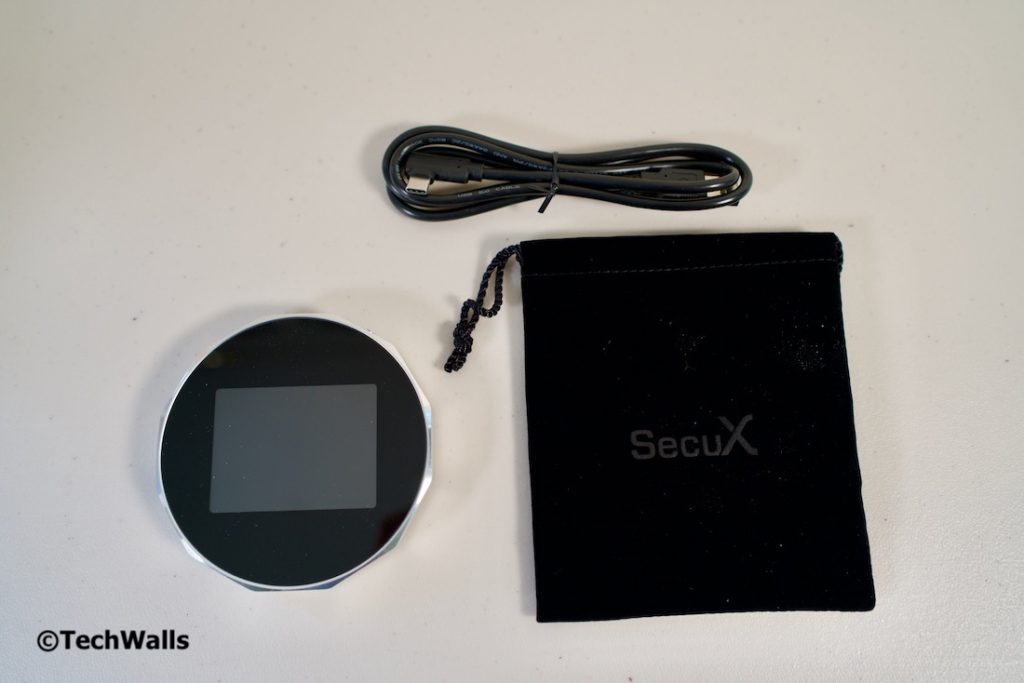 SecuX V20 Crypto Hardware Wallet Review More Than A Nice Wallet