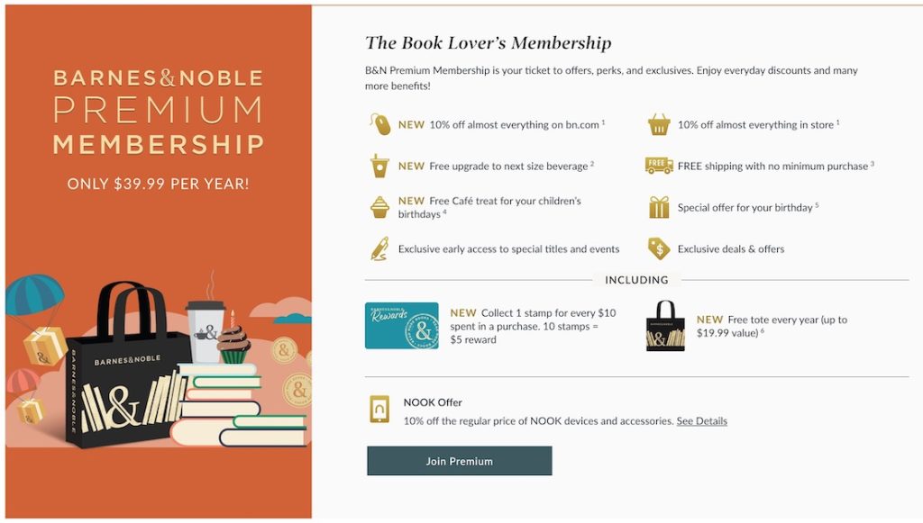 Barnes & Noble Launches a Free and a 39.99 Membership TechWalls