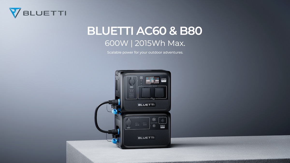 BLUETTI AC60 Portable Power Station For Camping 600W 403Wh, 4 Ways To  Recharge (AC/Solar/Car/Lead-Acid Battery）