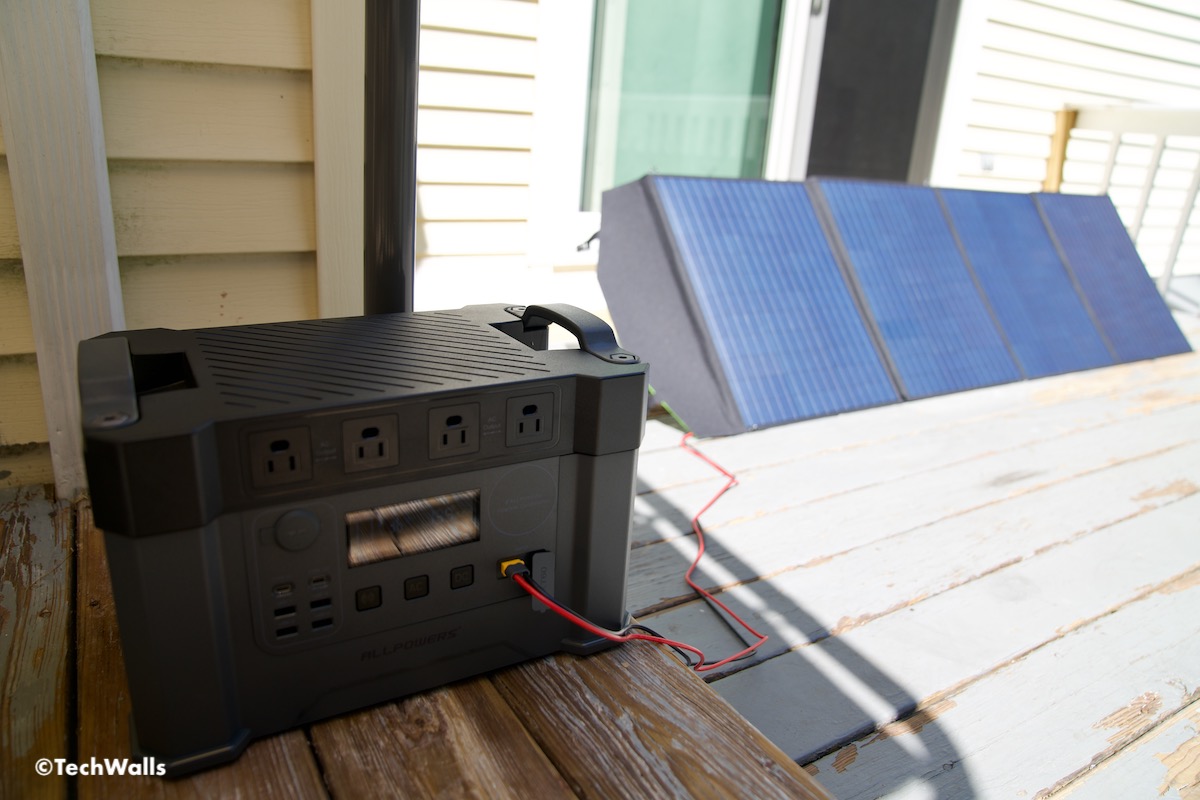 ALLPOWERS S2000 2000W 1500Wh Portable Power Station Solar