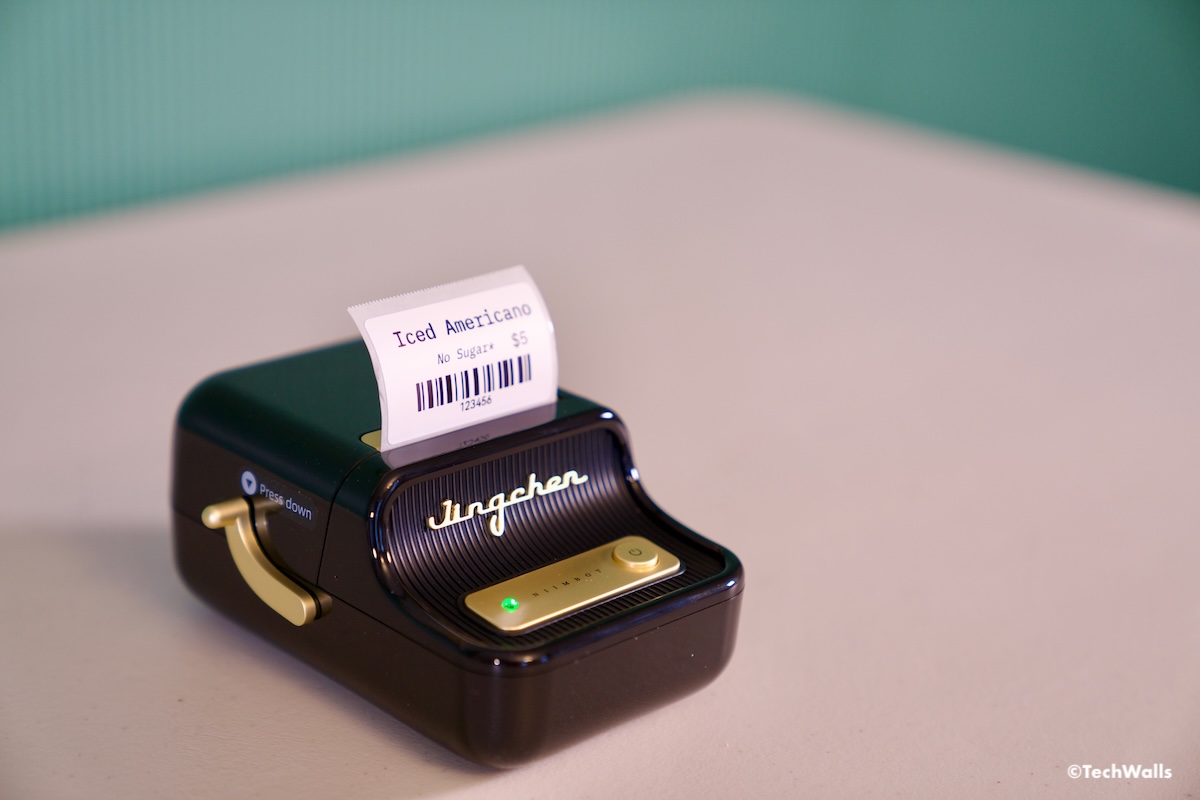 Niimbot B21 Mini Label Printer Review - Retro Charm Meets Modern